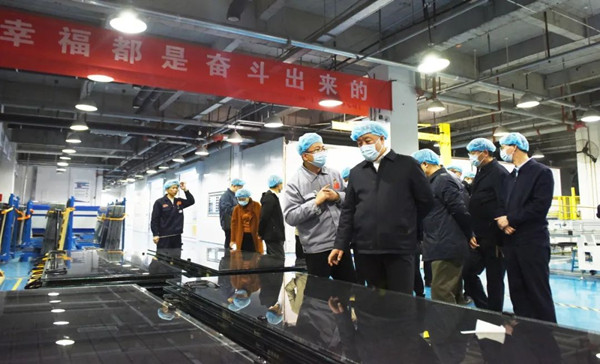 河北省工信厅党组书记付振波到6165cc金沙总站集团参观考察